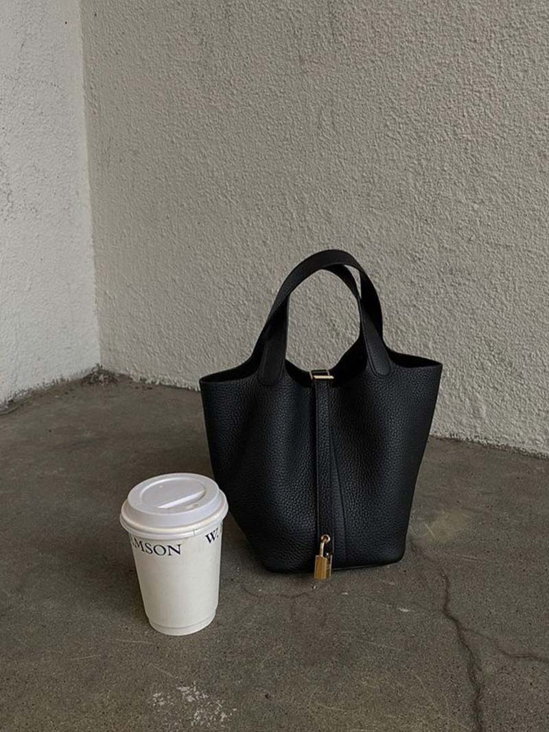 Borsa a Secchiello Donna in Ecopelle Stile Elegante