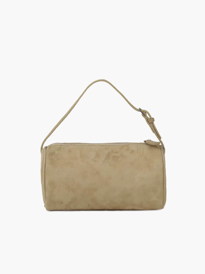 Borsa a Spalla Donna in Pelle Scamosciata Elegante