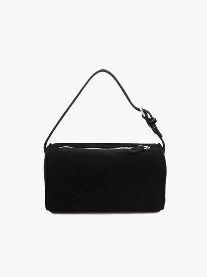 Borsa a Spalla Donna in Pelle Scamosciata Elegante