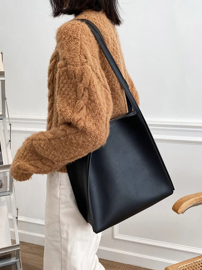 Borsa Tracolla Donna in Ecopelle Stile Minimalista