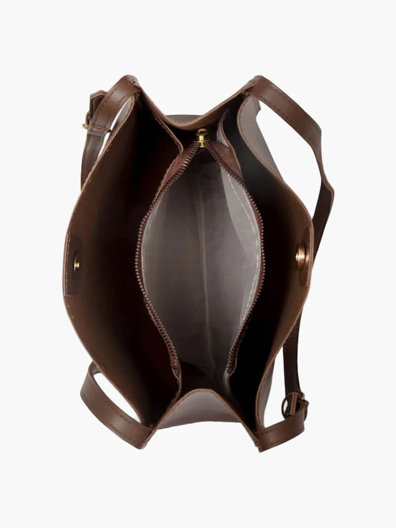 Borsa Tracolla Donna in Ecopelle Stile Minimalista