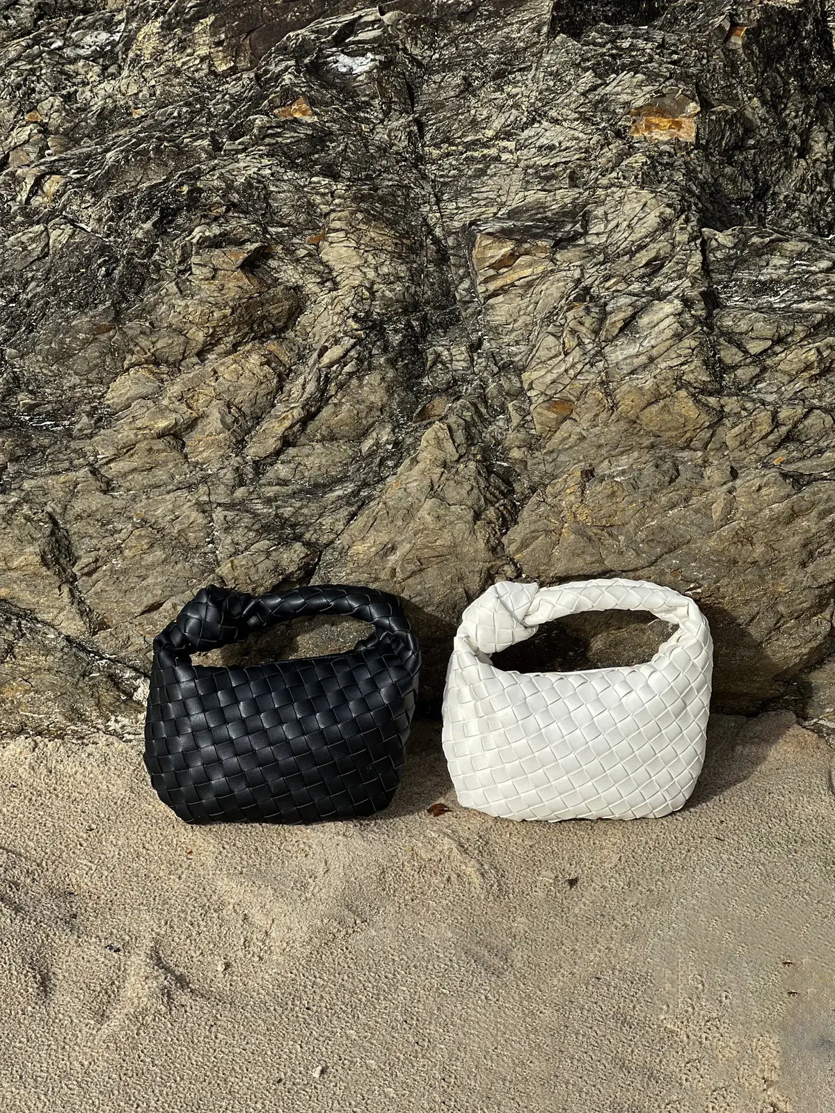 Borsa Donna Piccola Intrecciata Tracolla