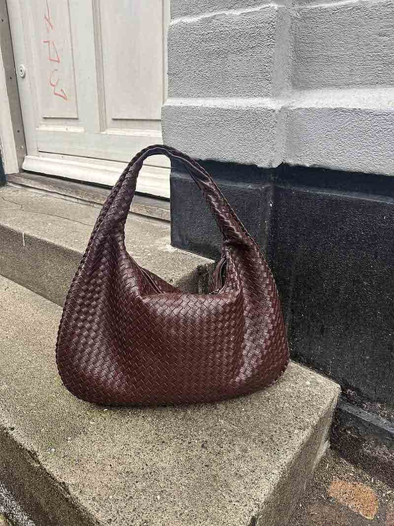 Borsa Hobo Donna Intrecciata Grande