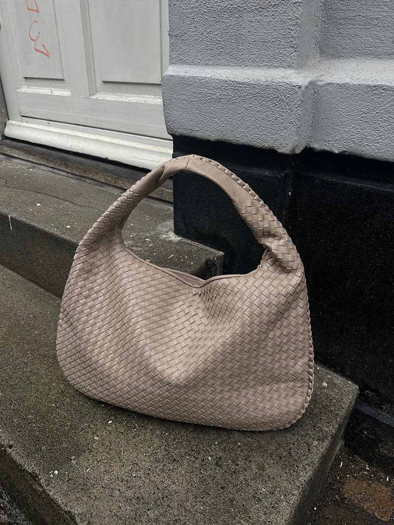 Borsa Hobo Donna Intrecciata Grande