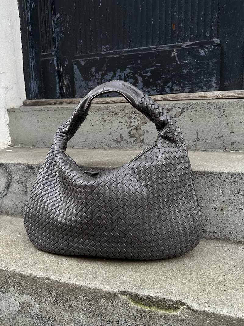 Borsa Hobo Donna Intrecciata Grande
