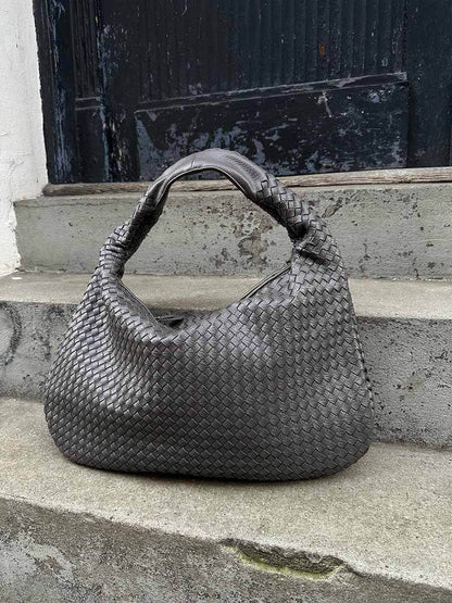 Borsa Hobo Donna Intrecciata Grande