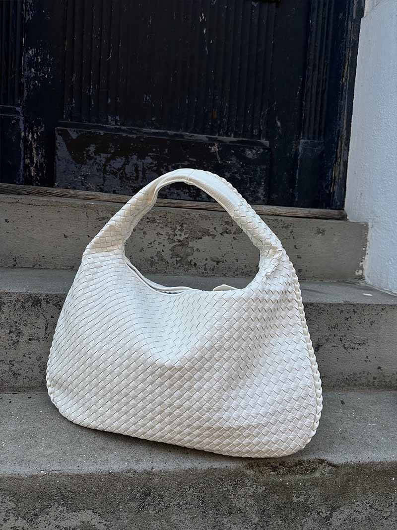 Borsa Hobo Donna Intrecciata Grande