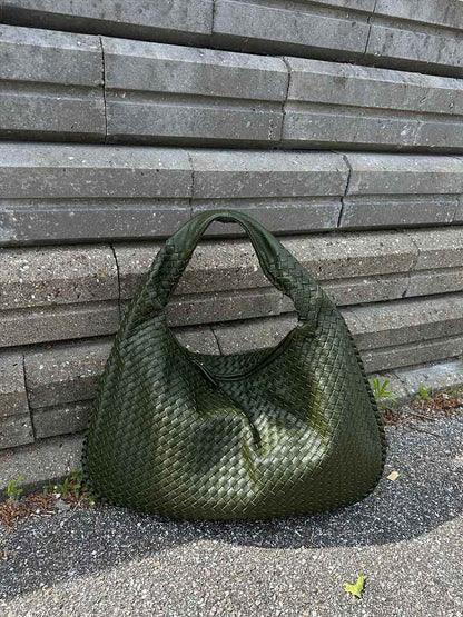 Borsa Hobo Donna Intrecciata Grande