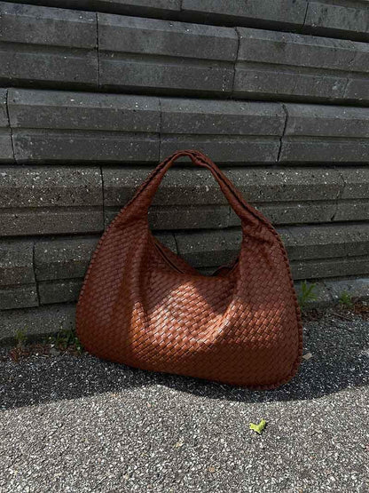 Borsa Hobo Donna Intrecciata Grande