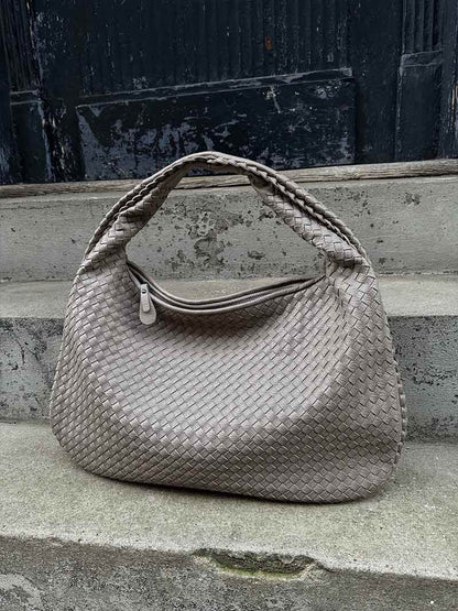 Borsa Hobo Donna Intrecciata Grande