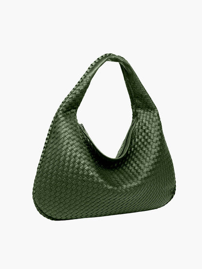 Borsa Hobo Donna Intrecciata Grande