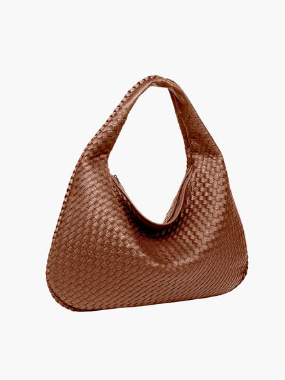 Borsa Hobo Donna Intrecciata Grande