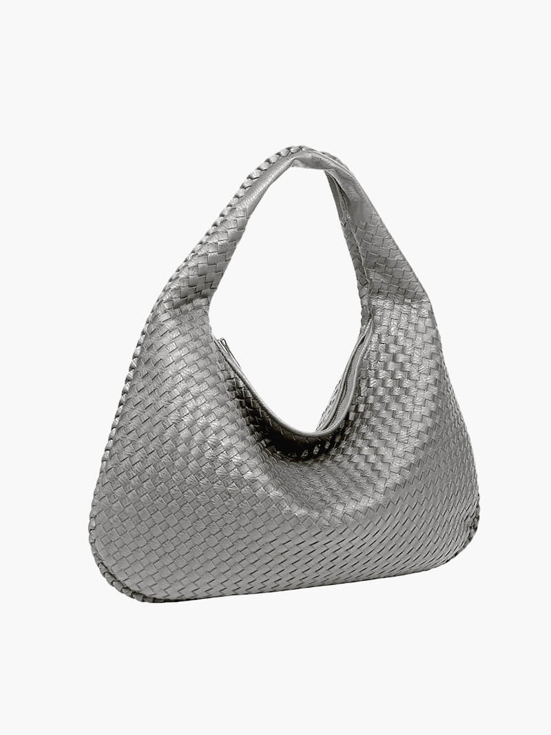 Borsa Hobo Donna Intrecciata Grande