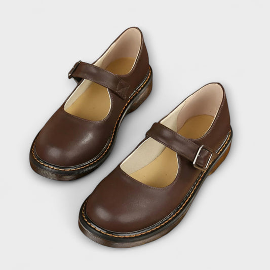 Scarpe Mary Jane Donna con Fibbia Classiche - Brentozzi