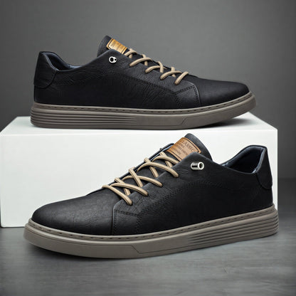 Sneakers Uomo Casual in Pelle Low - Vesarelli