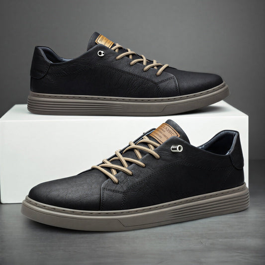 Sneakers Uomo Casual in Pelle Low - Vesarelli