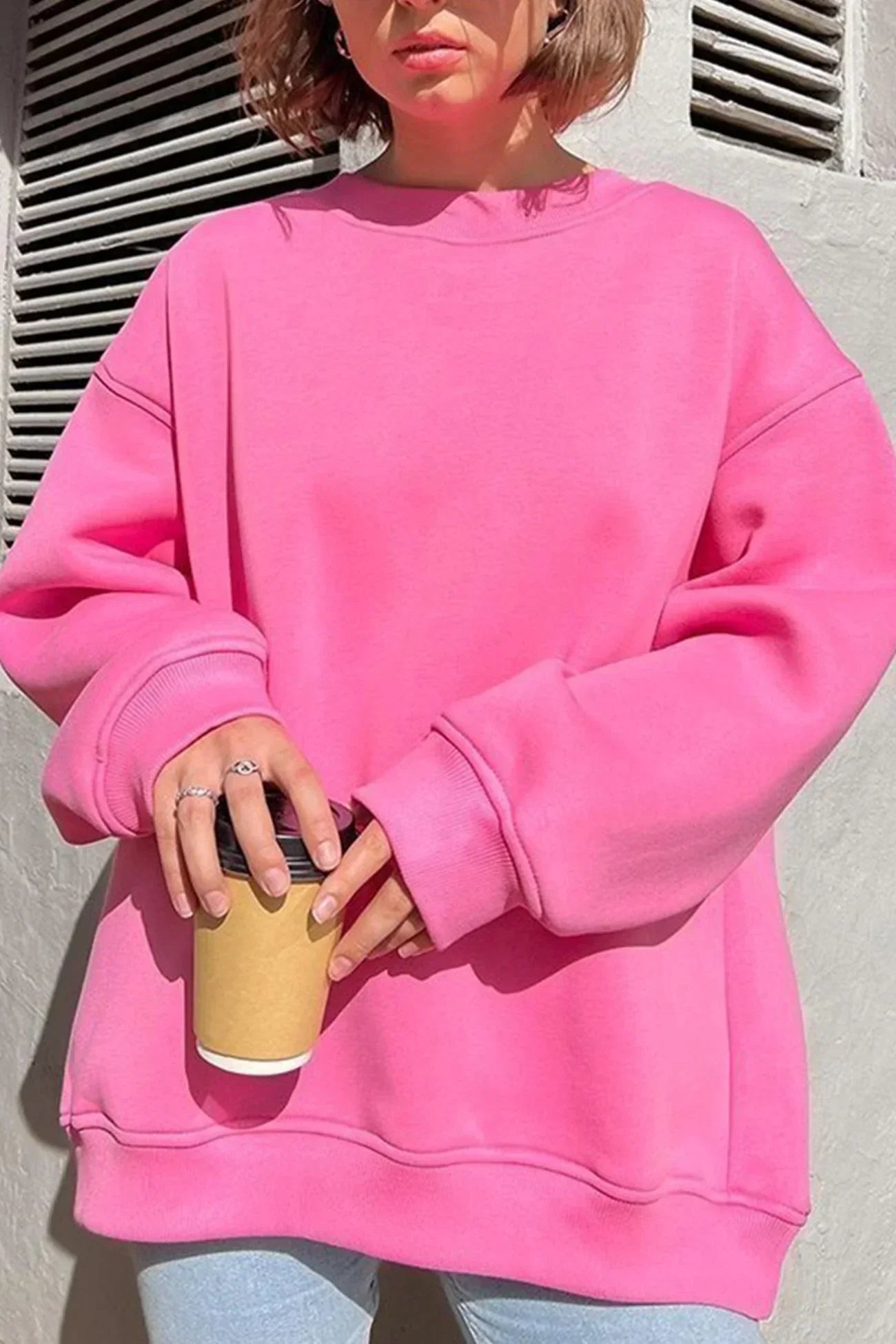 Maglione Donna Oversize Stile Casual - Brentozzi
