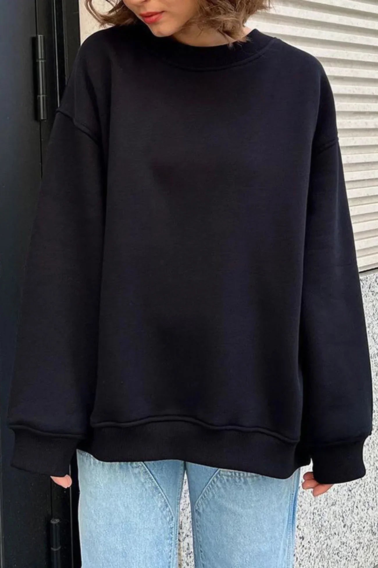 Maglione Donna Oversize Stile Casual