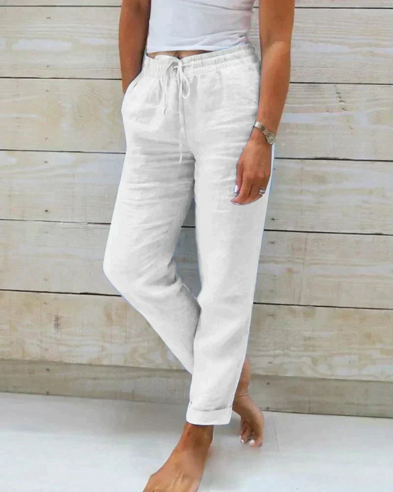 Pantaloni Donna Comodi Vestibilità Regular