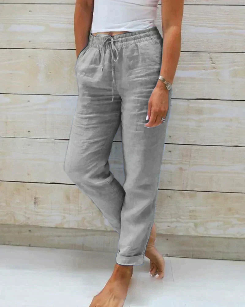 Pantaloni Donna Comodi Vestibilità Regular