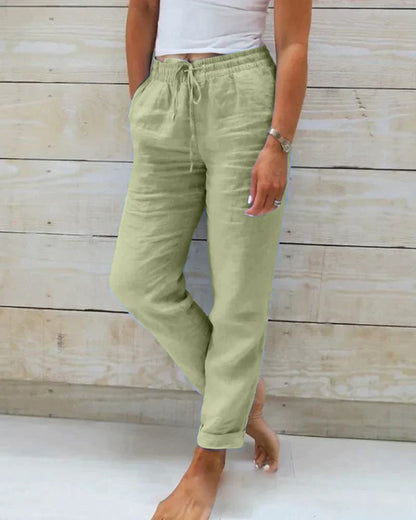 Pantaloni Donna Comodi Vestibilità Regular