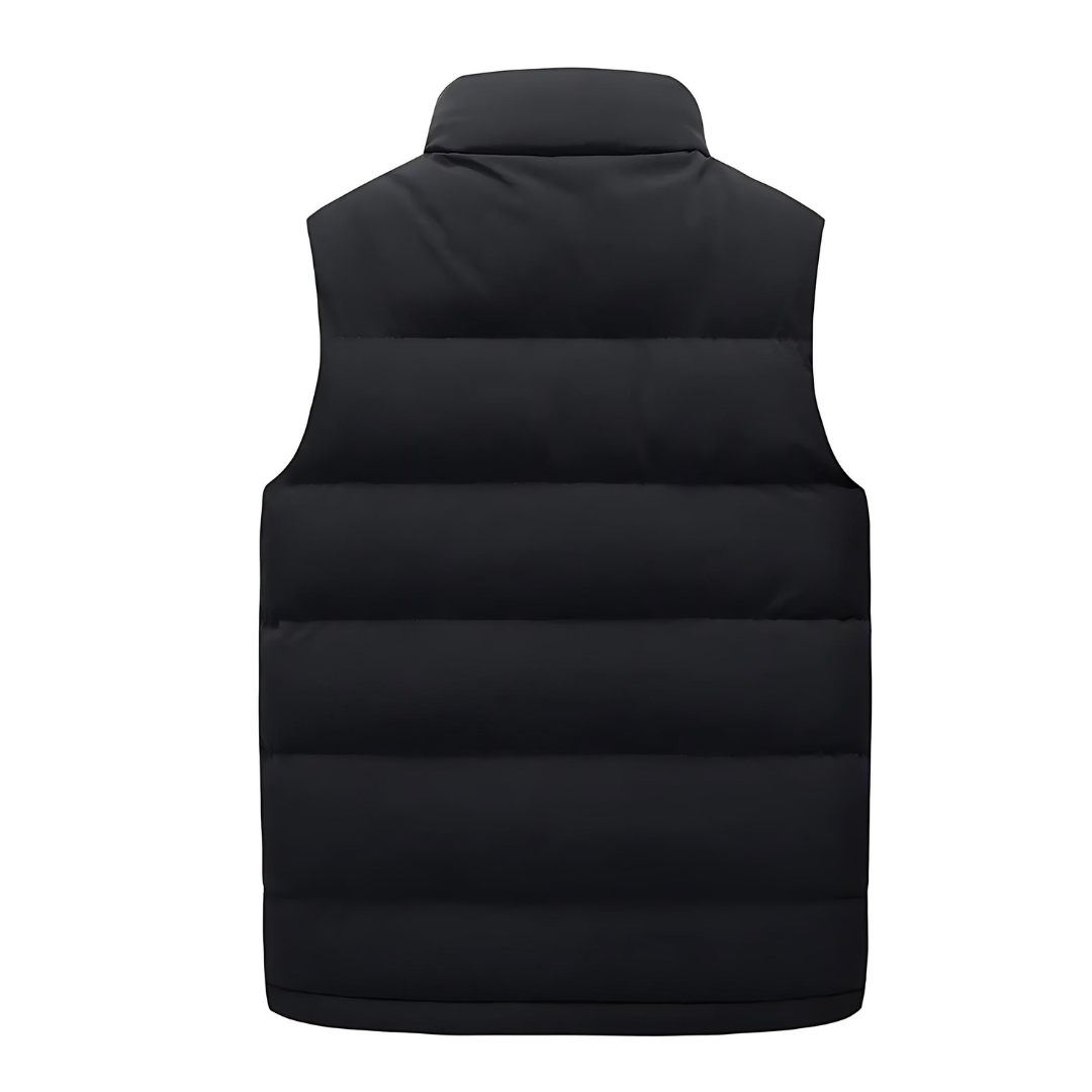 Gilet Uomo Imbottito con Chiusura Zip