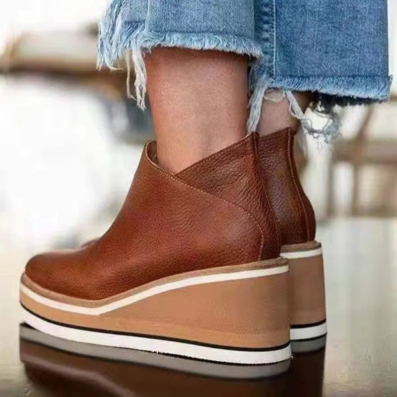 Stivali Alti Donna Impermeabili Eleganti per Autunno Inverno, Comfort e Stile in Ogni Passo 4