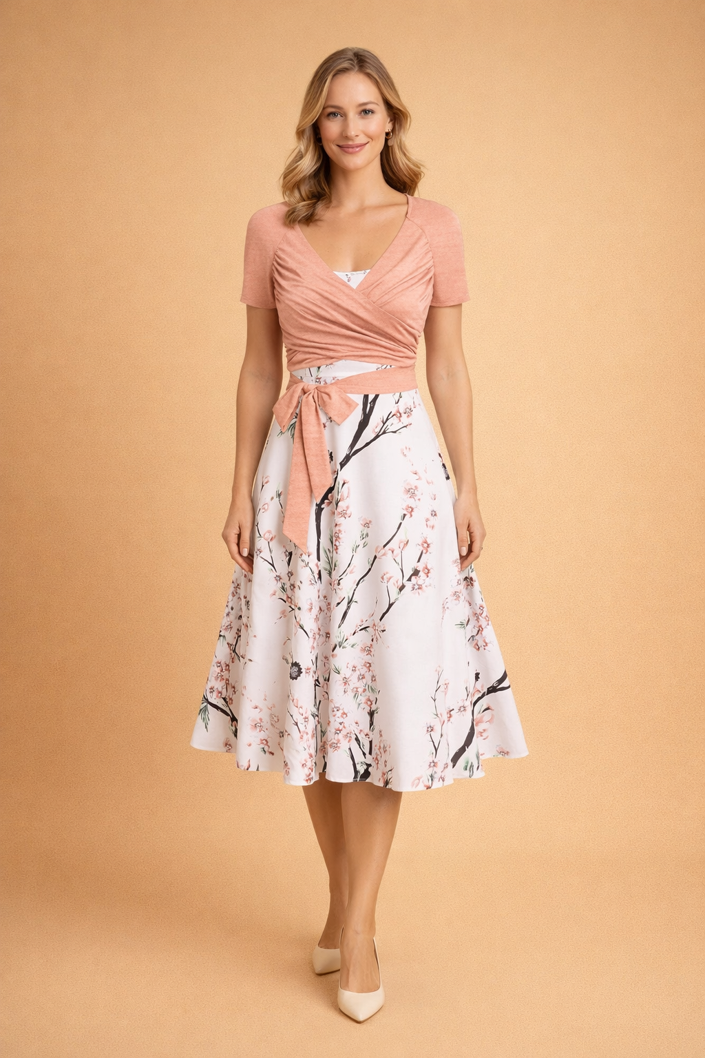 Camicetta Donna in Viscosa Stampa Tie-Dye Elegante - Vesarelli
