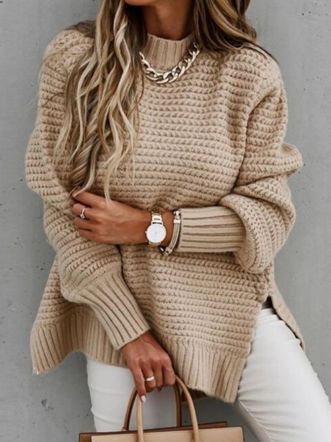 Maglione Donna in Tessuto Morbido Vestibilità Elegante