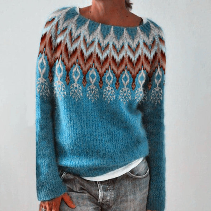 Maglione Donna Cashmere Morbido Manica Lunga Autunno Inverno