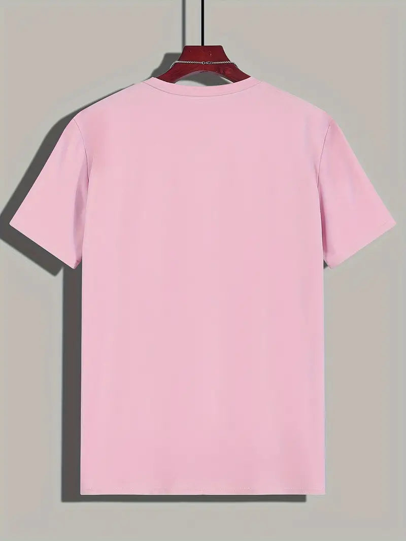 T-shirt Uomo Cotone Girocollo Manica Corta