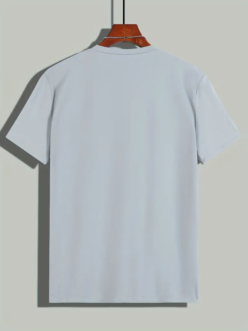 T-shirt Uomo Cotone Girocollo Manica Corta