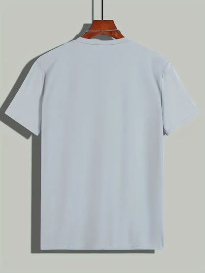 T-shirt Uomo Cotone Girocollo Manica Corta