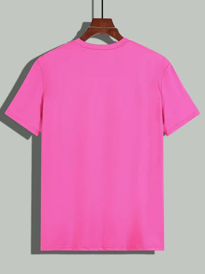 T-shirt Uomo Cotone Girocollo Manica Corta