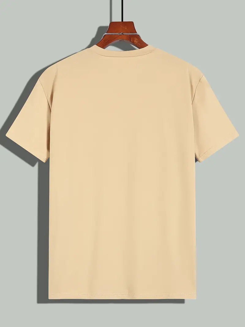 T-shirt Uomo Cotone Girocollo Manica Corta