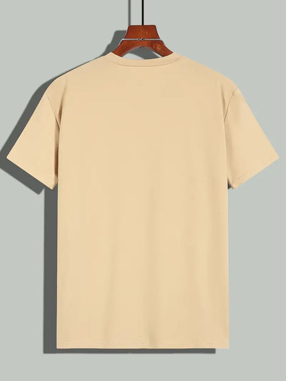 T-shirt Uomo Cotone Girocollo Manica Corta
