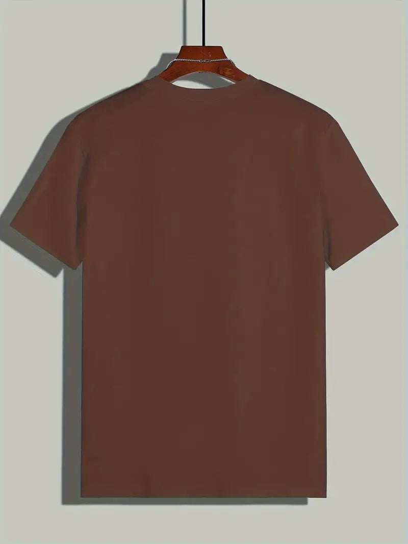 T-shirt Uomo Cotone Girocollo Manica Corta