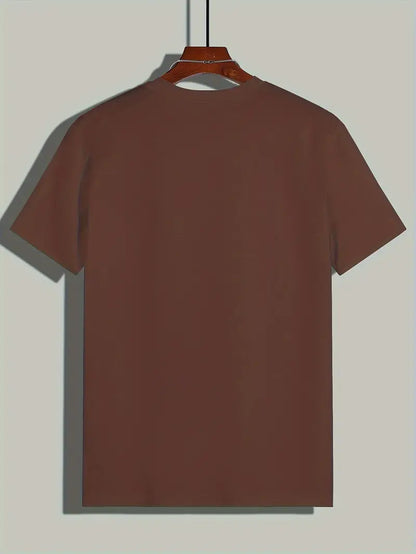 T-shirt Uomo Cotone Girocollo Manica Corta