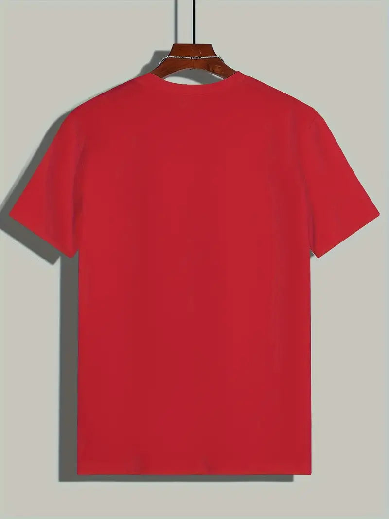 T-shirt Uomo Cotone Girocollo Manica Corta