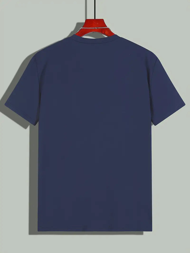 T-shirt Uomo Cotone Girocollo Manica Corta