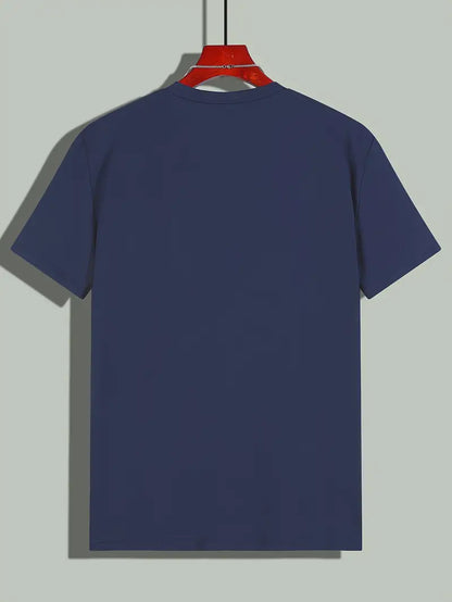 T-shirt Uomo Cotone Girocollo Manica Corta