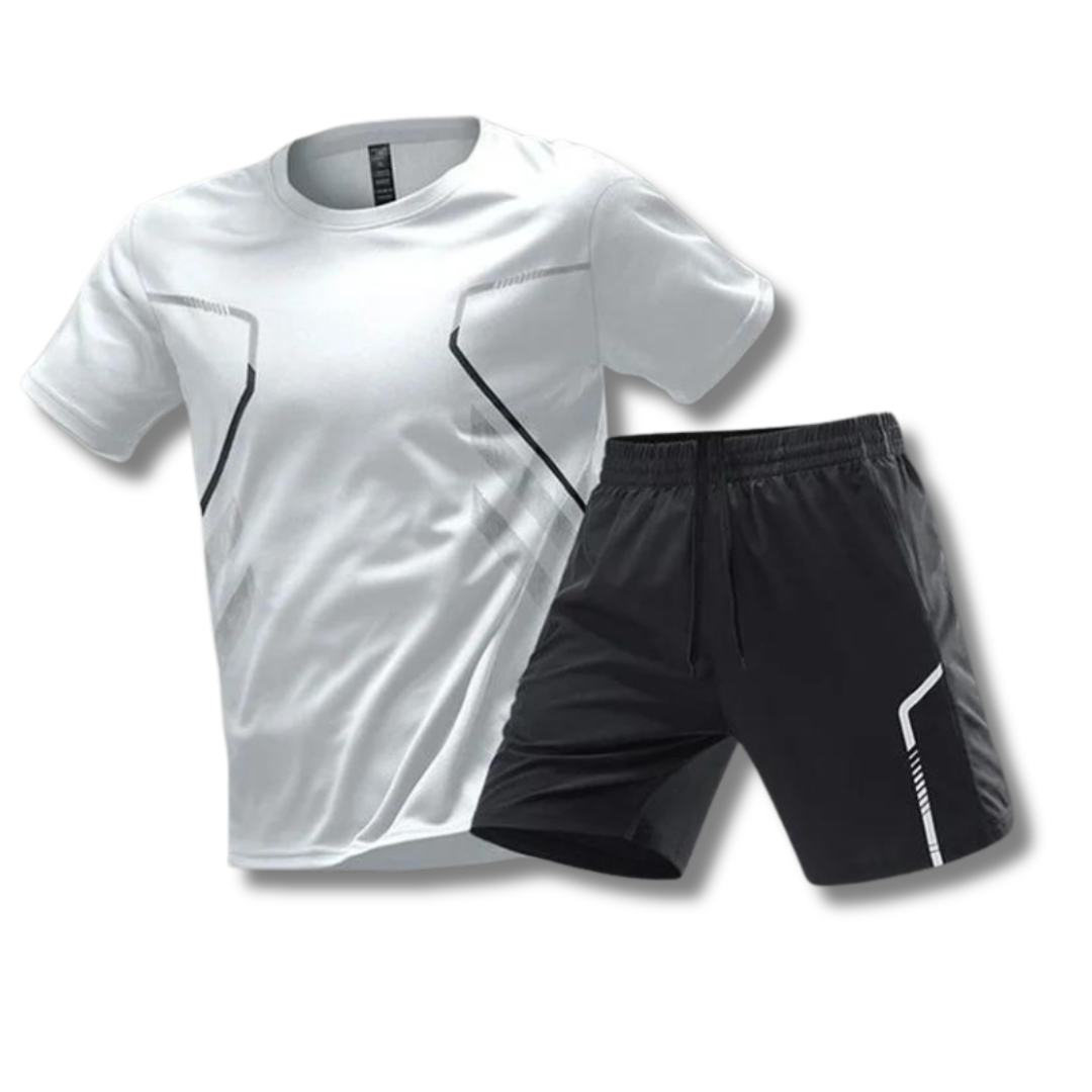 Completo Sportivo Uomo Maglia e Pantaloncini Corti