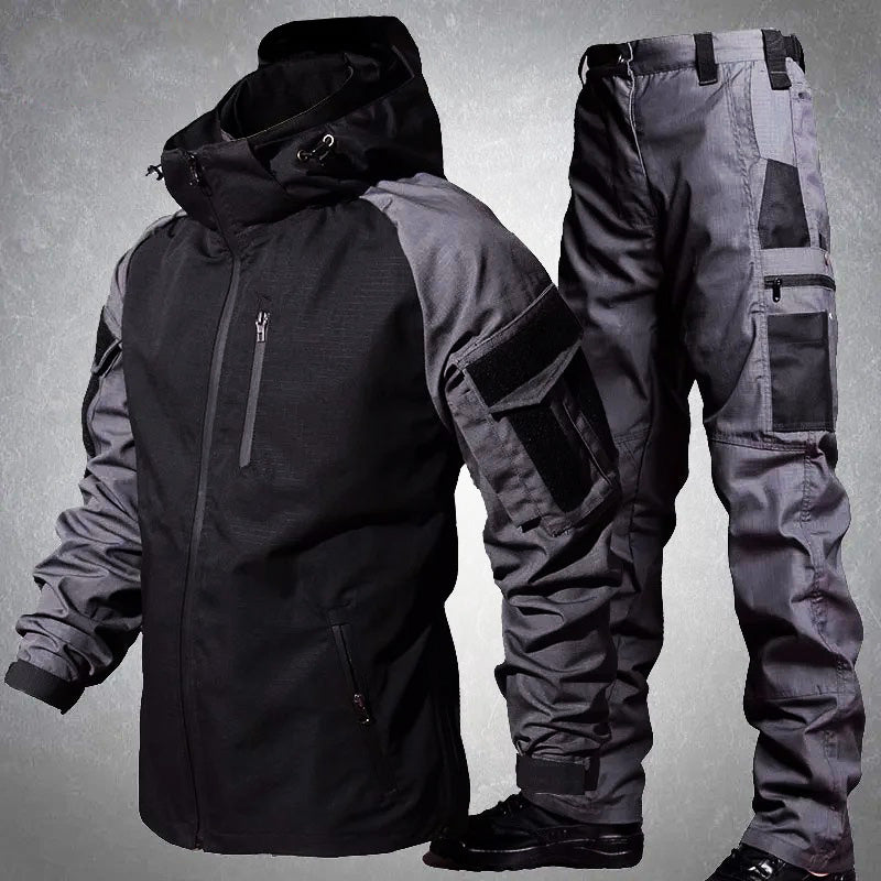 Completo Uomo Outdoor Giacca e Pantaloni con Tasche - Brentozzi