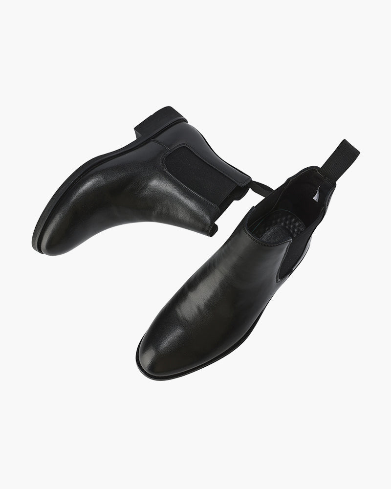 Stivaletti Chelsea Uomo in Pelle Classici Eleganti