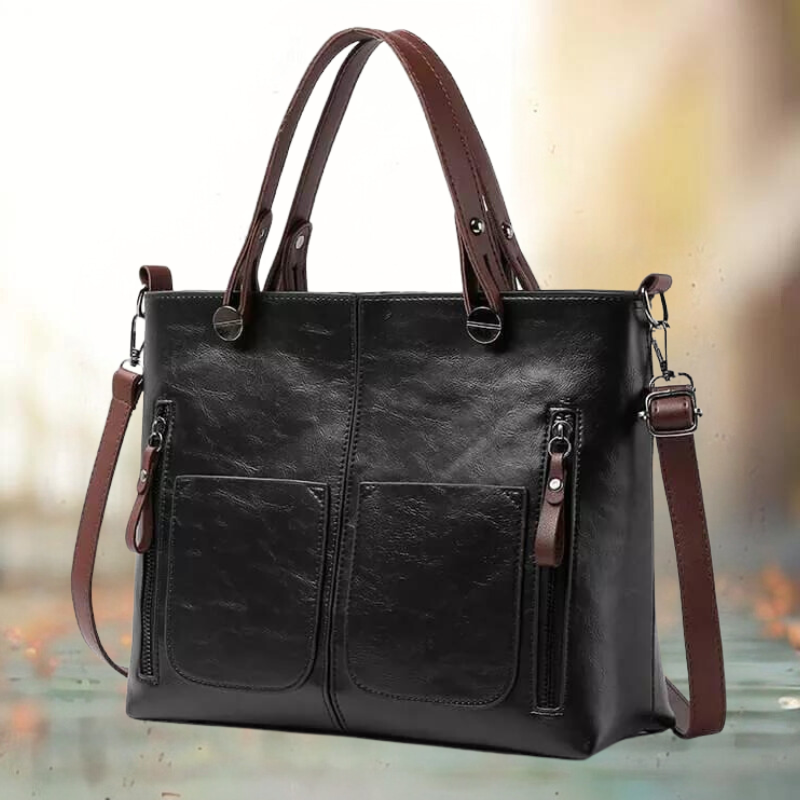 Borsa Donna Vintage in Pelle Stile Elegante Resistente