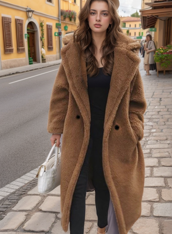 Giacca Teddy Donna Calda e Stile Autunnale Invernale - Brentozzi