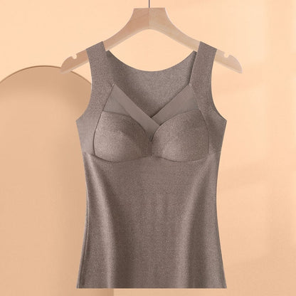 Donna con Imbottitura Integrata Sottile