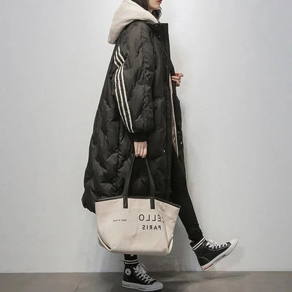 Piumino Donna Imbottitura Leggera Vestibilità Lunga