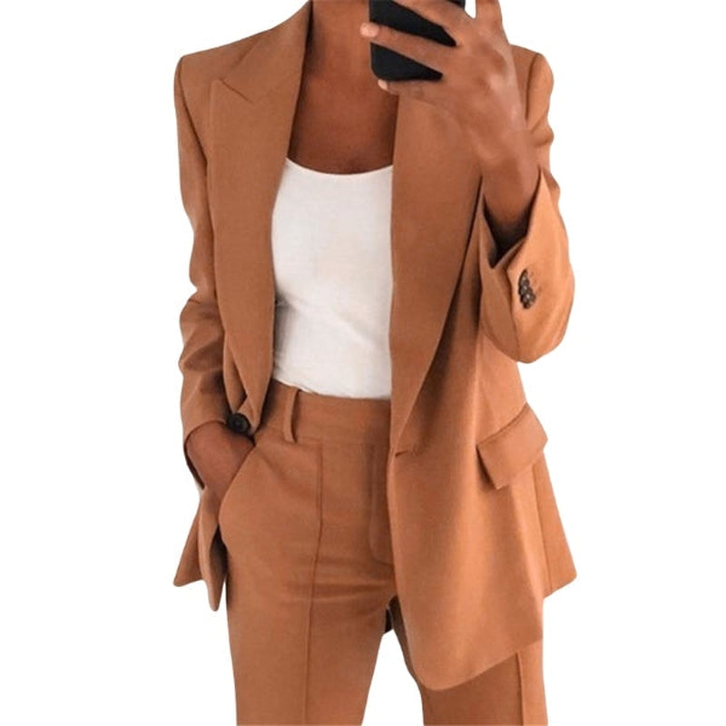 Completo Donna Moderno Elegante Slim Fit
