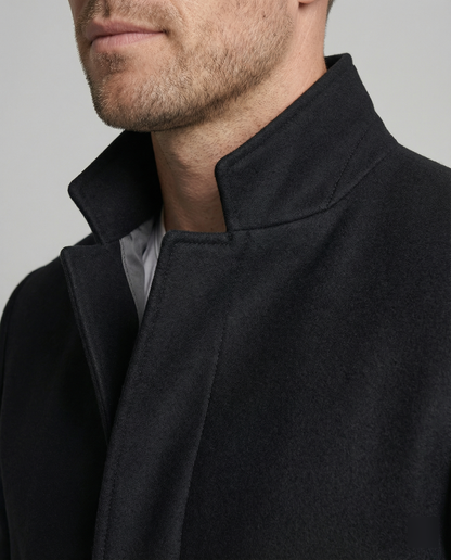 Cappotto Uomo Elegante Vestibilità Classica